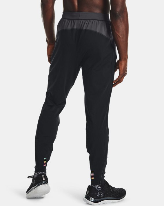 Men's UA RUSH™ HeatGear® Stamina Pants in Black image number 1